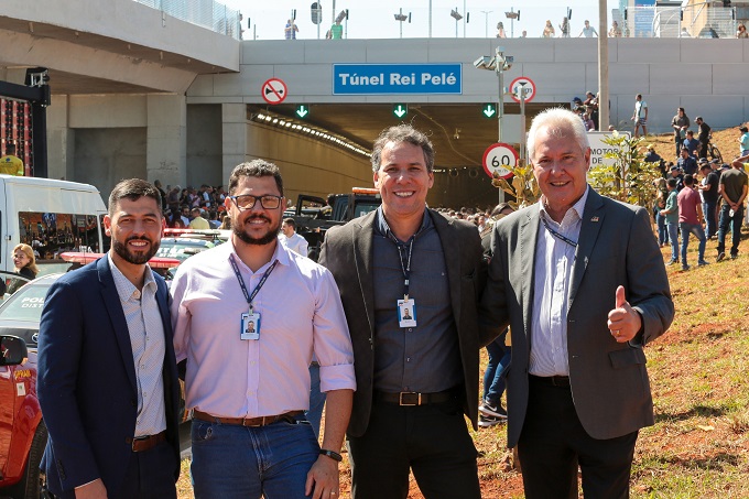 Metrô-DF revitaliza Estação Praça do Relógio e prestigia inauguração do Túnel Rei Pelé
