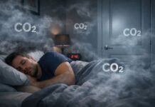 MÉDICA REVELA O QUE ACONTECE AO DORMIR COM A PORTA DO QUARTO FECHADO Imagem criada com auxilio de Inteligência Artificial